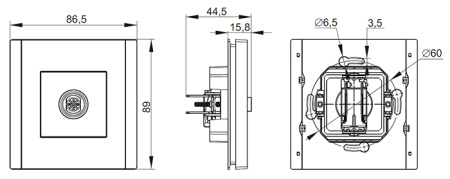 Фортепиано белый механизм TV проходная скрытая 1-ая 