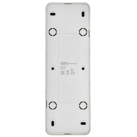 Глори шампань розетка открытая 4-мест заземление IP20 