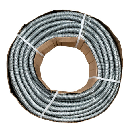 Металлорукав 25мм сталь IP00 Р3-ЦХ с протяжкой EKF 