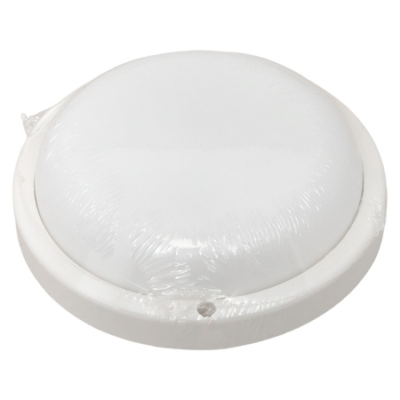 Светильник ДПП 15Вт 4000К 1200лм круг белый IP65 ДПО-1004 EKF 