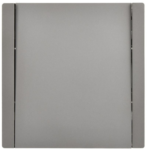 Фортепиано сталь выключатель кнопочный 1кл скрытая 10А IP20 