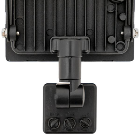 Прожектор свд 30Вт 6500К 2400лм черный IP65 110° Luma EKF датчик движения