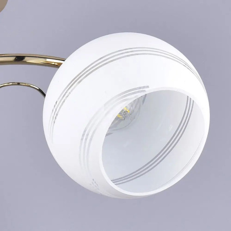 Светильник потолочный (люстра) 3*60Вт E27 золото Алтей