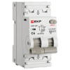 Автоматический выключатель дифференциального тока АВДТ-63N 1P+N 6А 30мА характеристика C тип AC электронный 6кА PROXIMA EKF