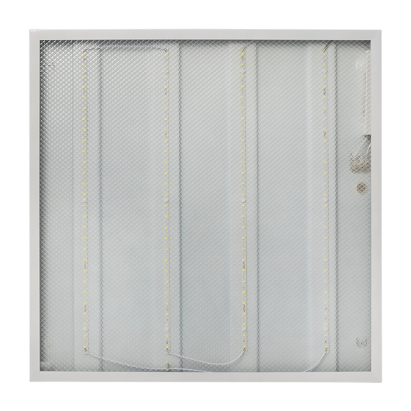 Светильник ДВО/ДПО 4000К призма 36Вт 3600лм 595*595*19мм белый  EKF