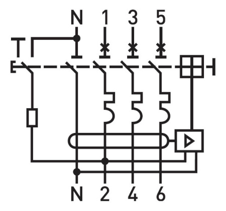 Дифавтомат 4Р 20А C тип AC 30мА 6кА 4мод АВДТ-63N EKF PROxima
