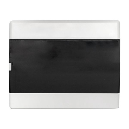 Бокс 12мод встраиваемый белый чёрная дверь IP41 ЩРВ-П EKF Basic