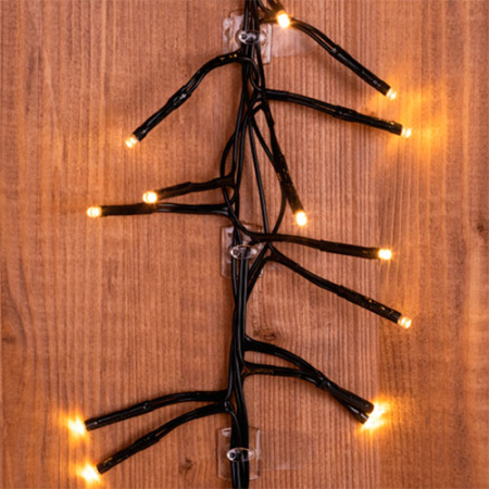 Клипса для крепления гирлянд и проводов "СИЛА" 20шт