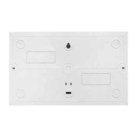 Бокс 18мод навесной белый чёрная дверь IP41 ЩРН-П EKF Basic