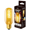 Лампа накаливания E27 40Вт 250лм груша винтаж золото Uniel