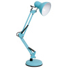 Светильник настольный 60Вт E27 голубая лазурь подставка/струбцина