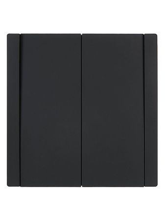 Фортепиано черный переключатель 2кл скрытая 10А IP20 